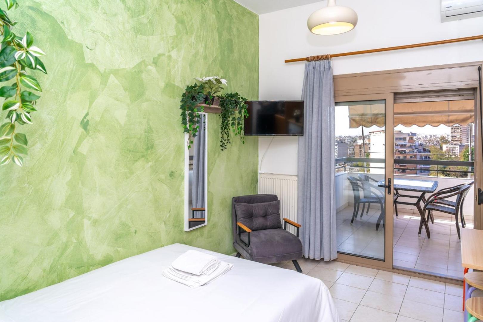 Kosmos Sercvice Apartment Beautiful Studio 2 With Additional Cost Parking 塞萨洛尼基 外观 照片